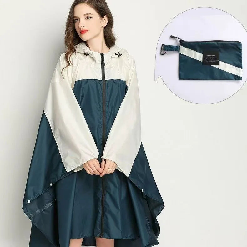 Poncho Imperméable Femme