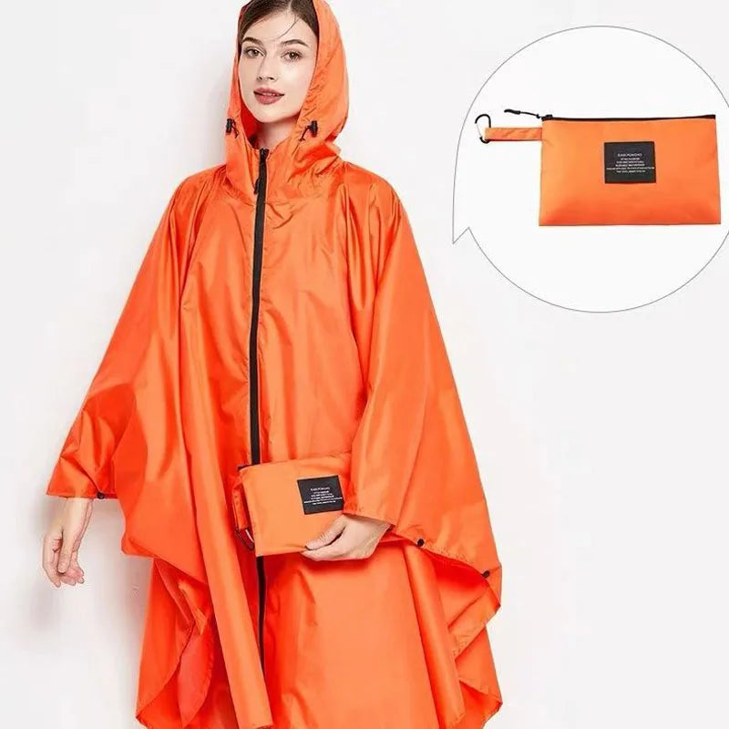 Poncho Imperméable Femme