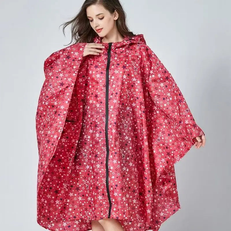 Poncho Imperméable Femme