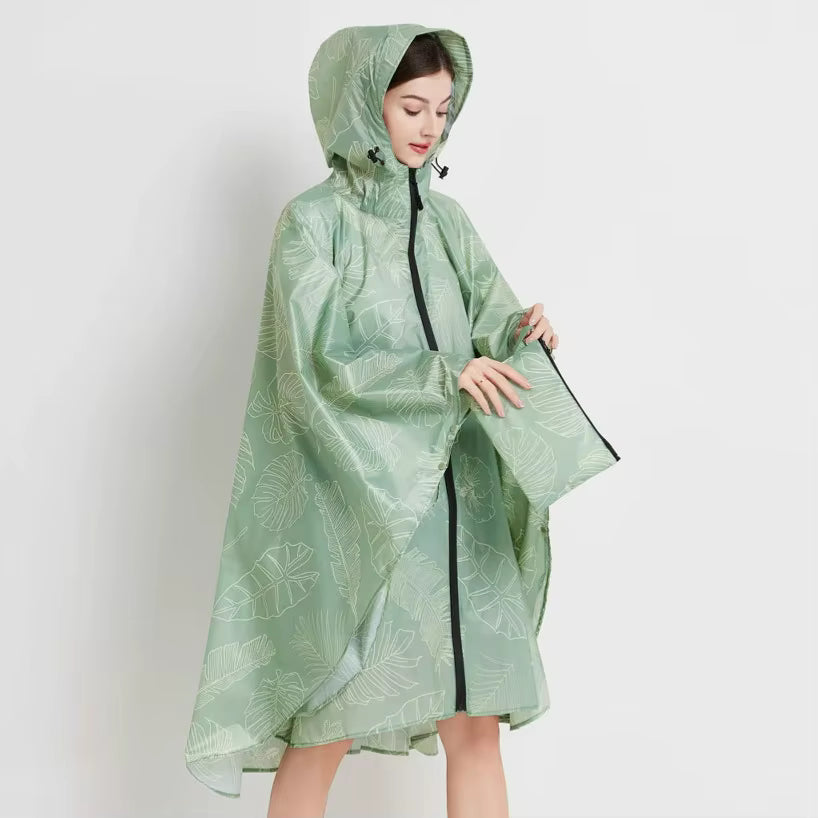 Poncho Imperméable Femme