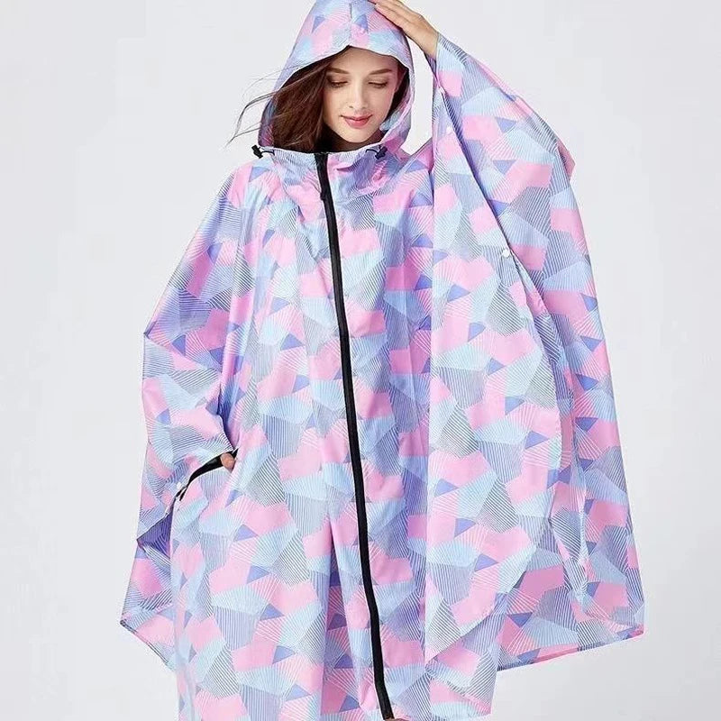 Poncho Imperméable Femme