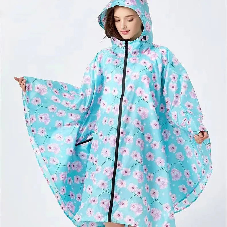 Poncho Imperméable Femme