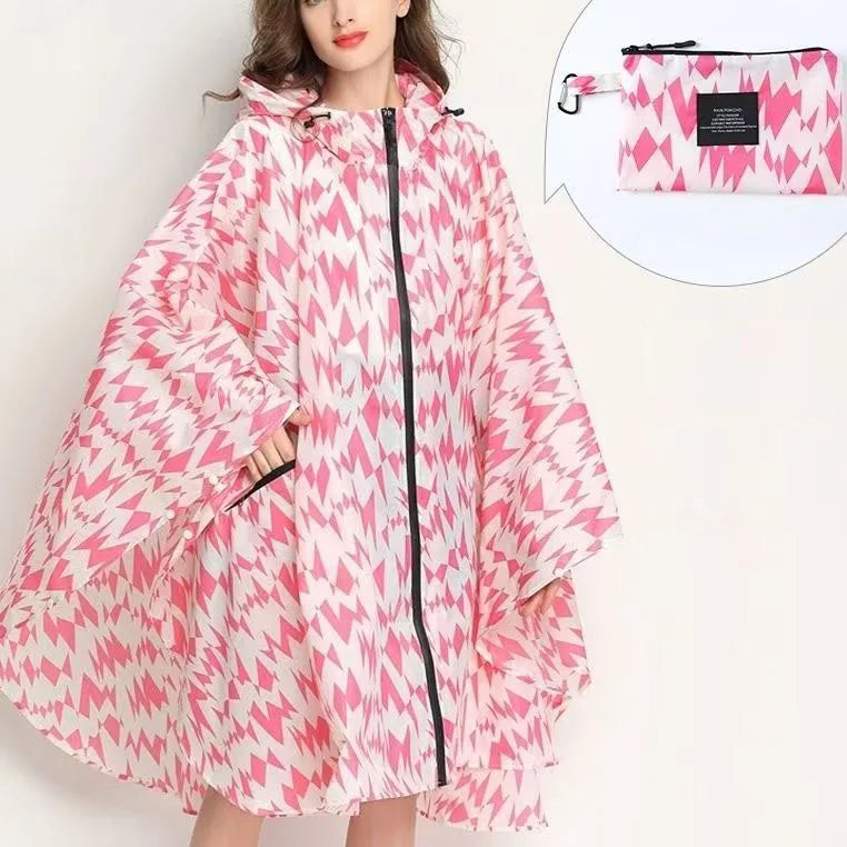 Poncho Imperméable Femme
