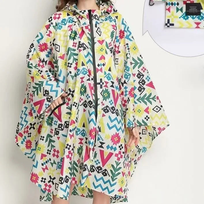 Poncho Imperméable Femme