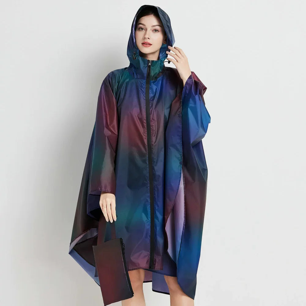 Poncho Imperméable Femme