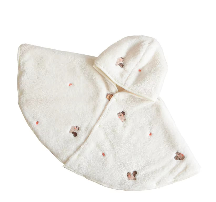 Poncho Polaire Bébé Dinosaure